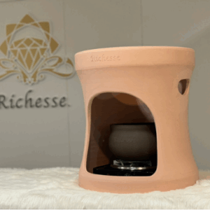 0703-007 Richesse黄土座器セット